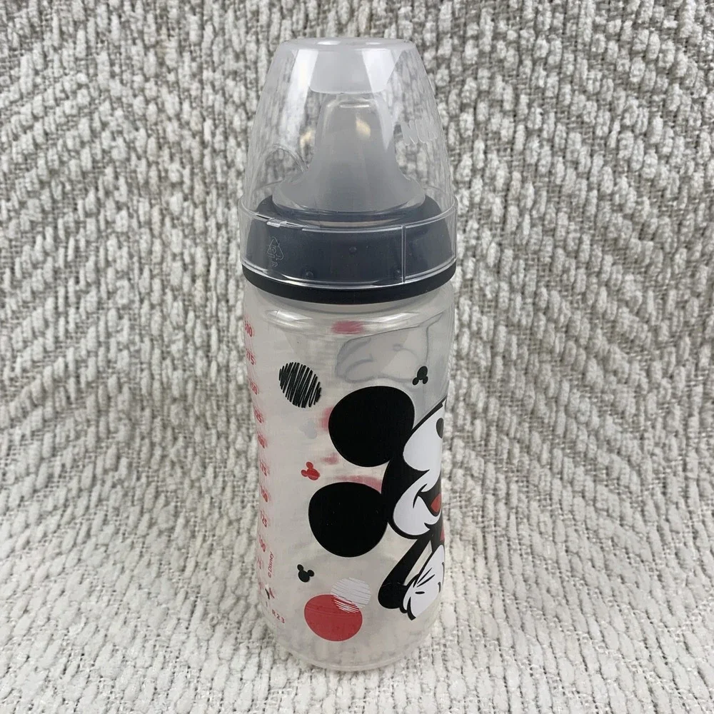 NUK‎ Active Cup Soft Spout Transition Sippy Cup Mickey Mouse 10oz 8+m NWOT